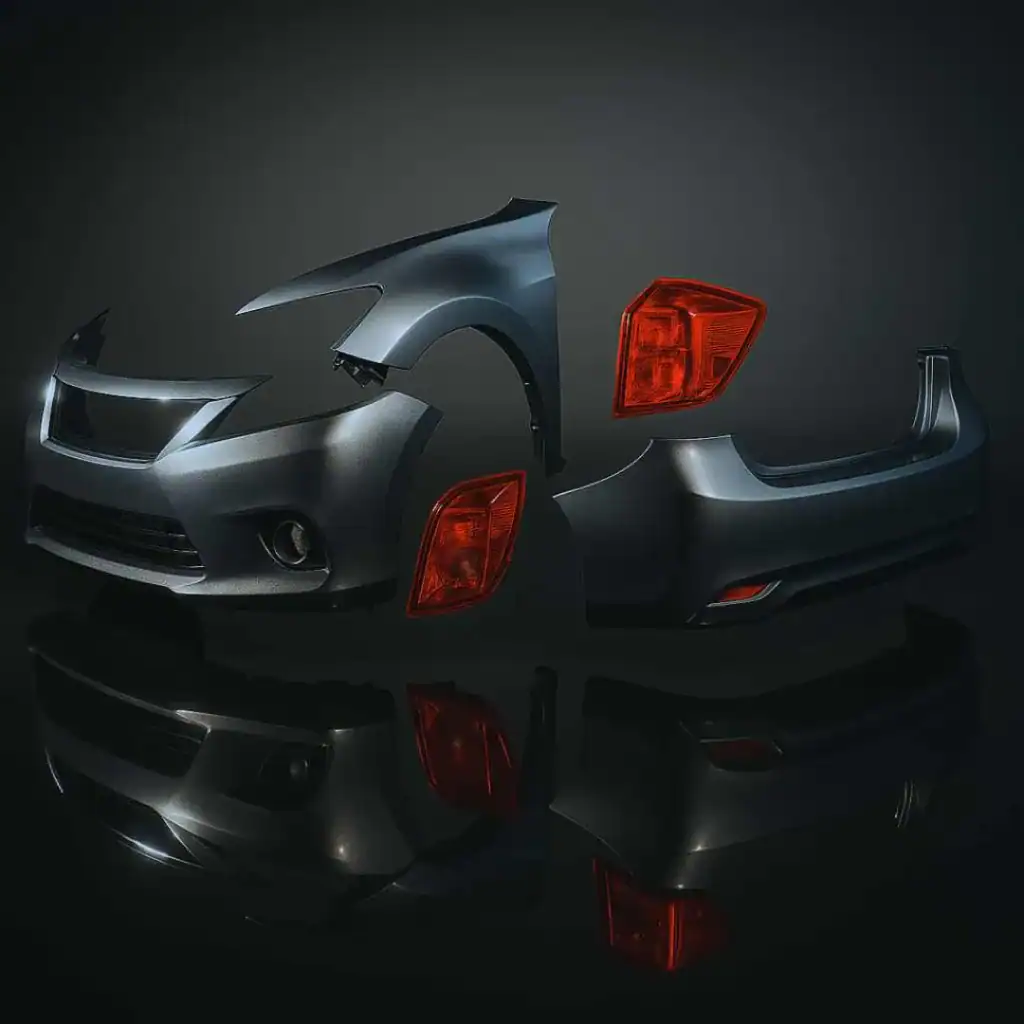 Car part sourcing for body panels and lights in South Africa